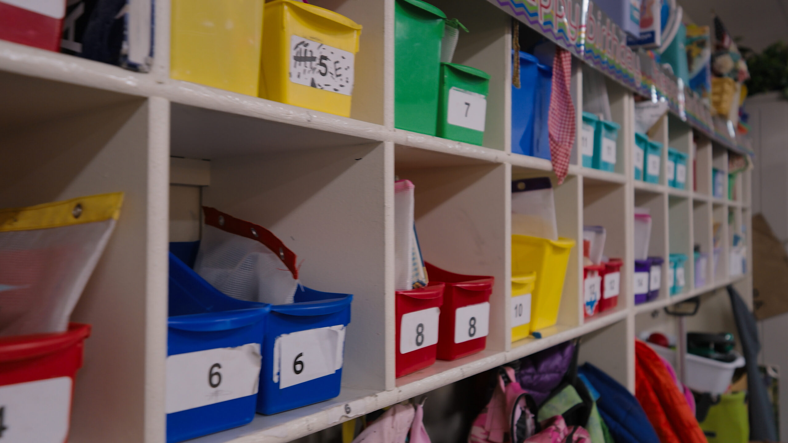 Teacher in classroom